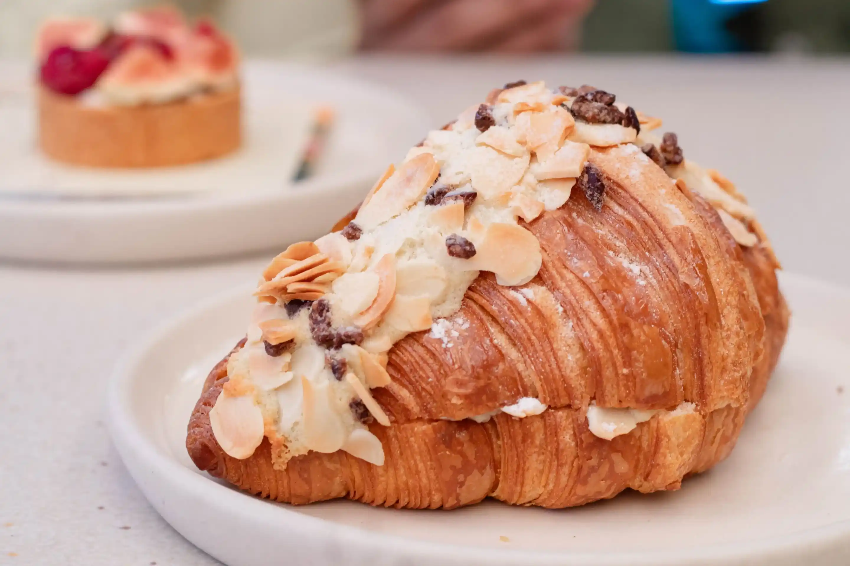Almond and Cacao Croissant